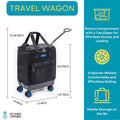 Handy Sandy Travel Wagon 45 Degree Handle Blue - Handy Sandy