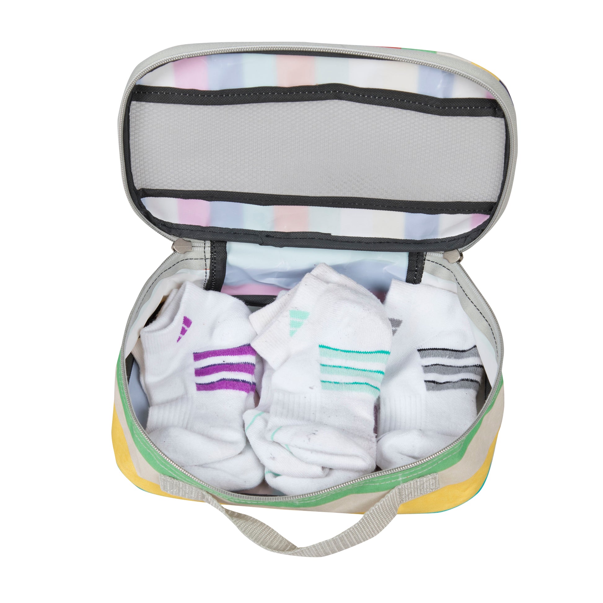 Handy Sandy BASICS 5 PIECE Organizing Packing Cube Set- Stripes - Handy Sandy
