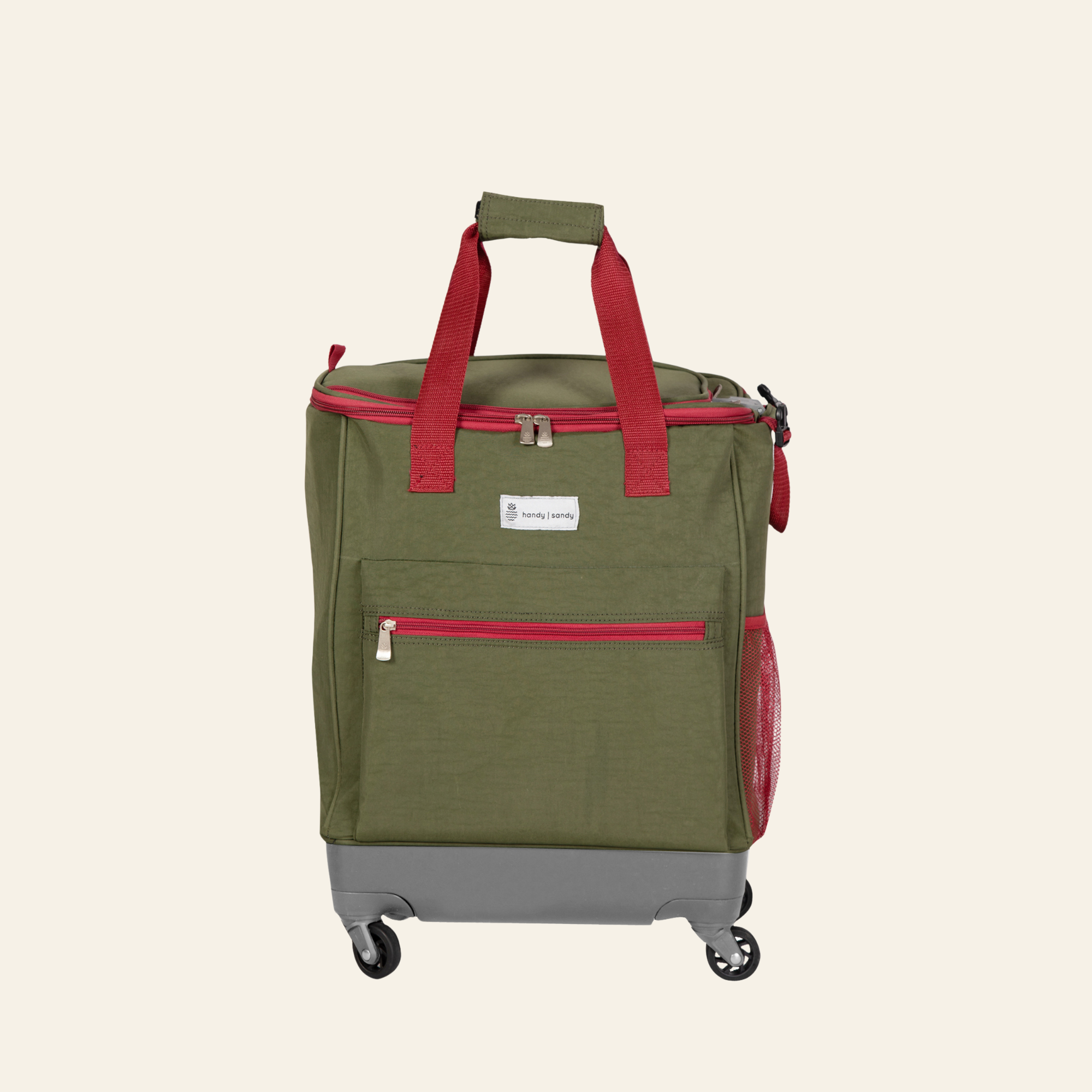 Go Anywhere Roller Tote - Olive