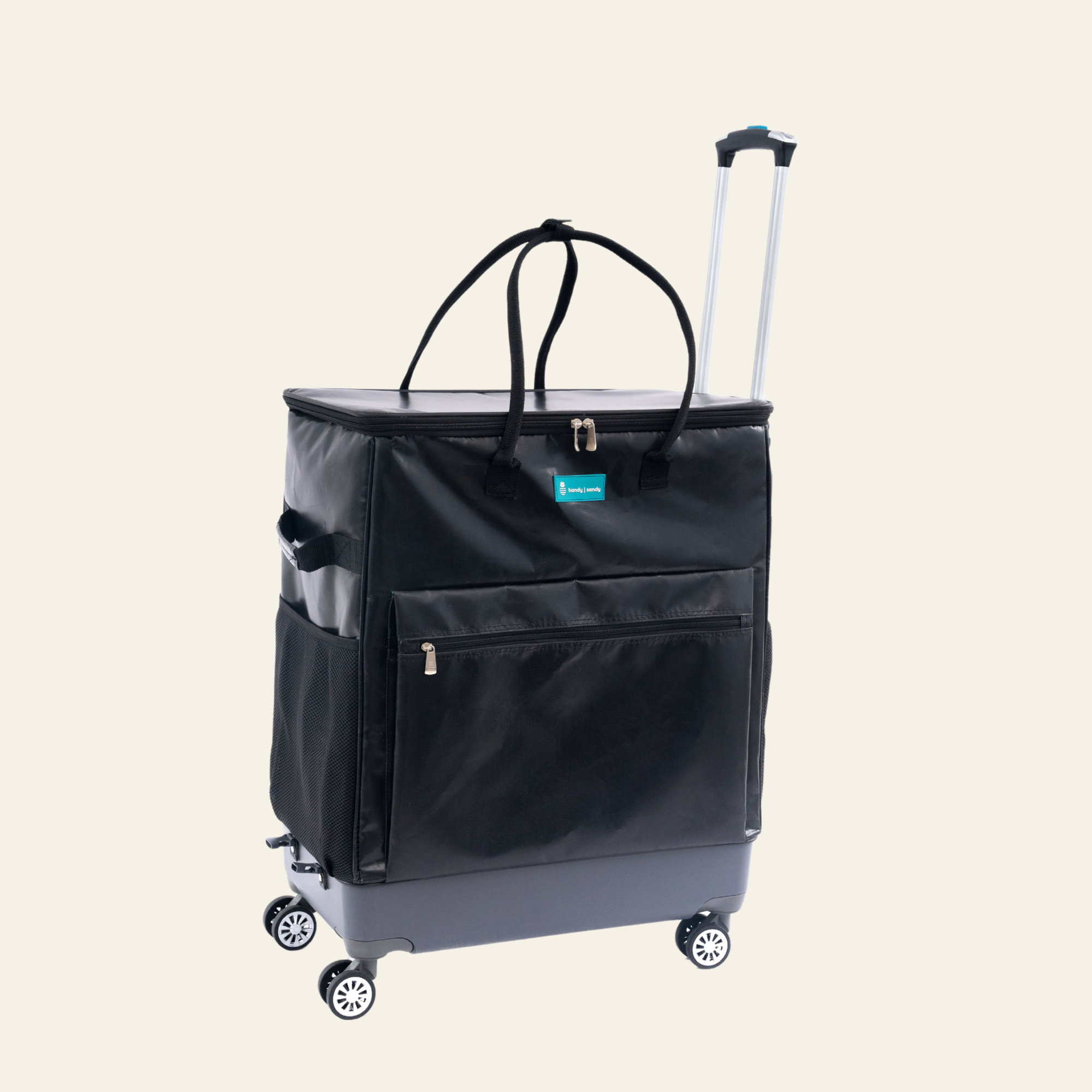 Go Anywhere Roller T Large Tote- Blk