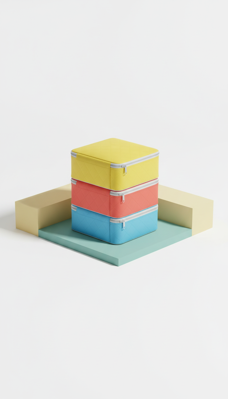 Modular Packing Cube in Vibrant Print