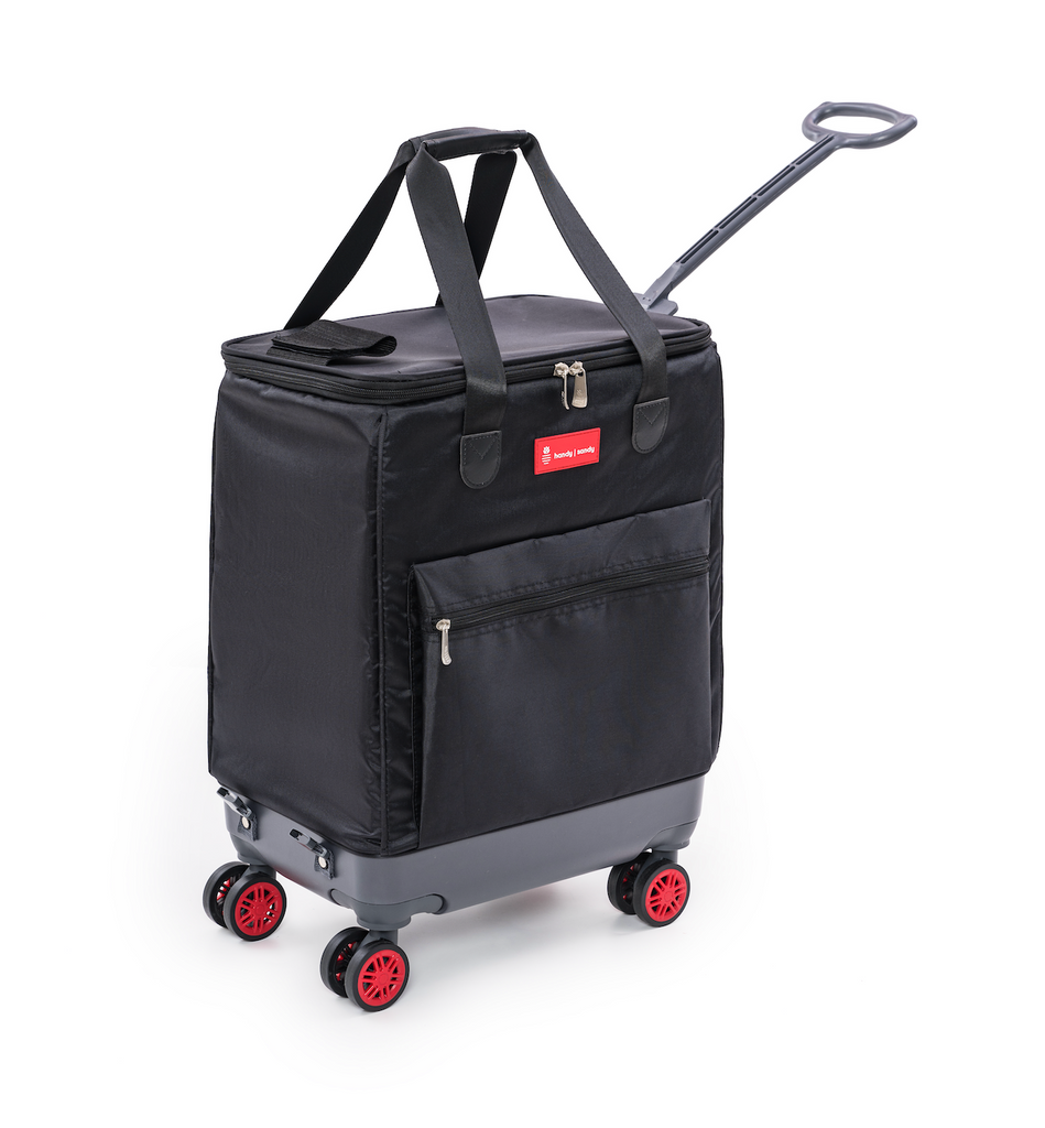 Handy Sandy Travel Wagon 45 Degree Handle Red - Handy Sandy