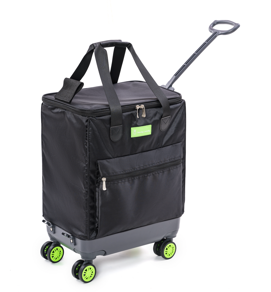 Handy Sandy Travel Wagon 45 Degree Handle Neon Green - Handy Sandy