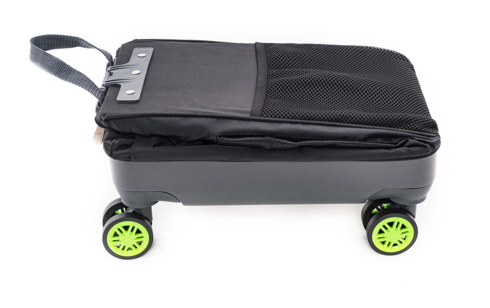 Handy Sandy Travel Wagon 45 Degree Handle Neon Green - Handy Sandy