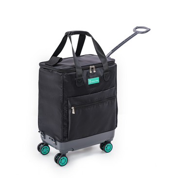 Handy Sandy Travel Wagon 45 Degree Handle Green