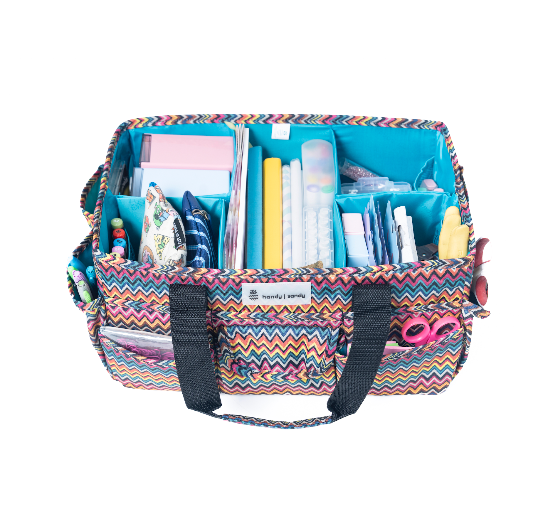 Grab & Go Craft Organizing Tote - Chevron