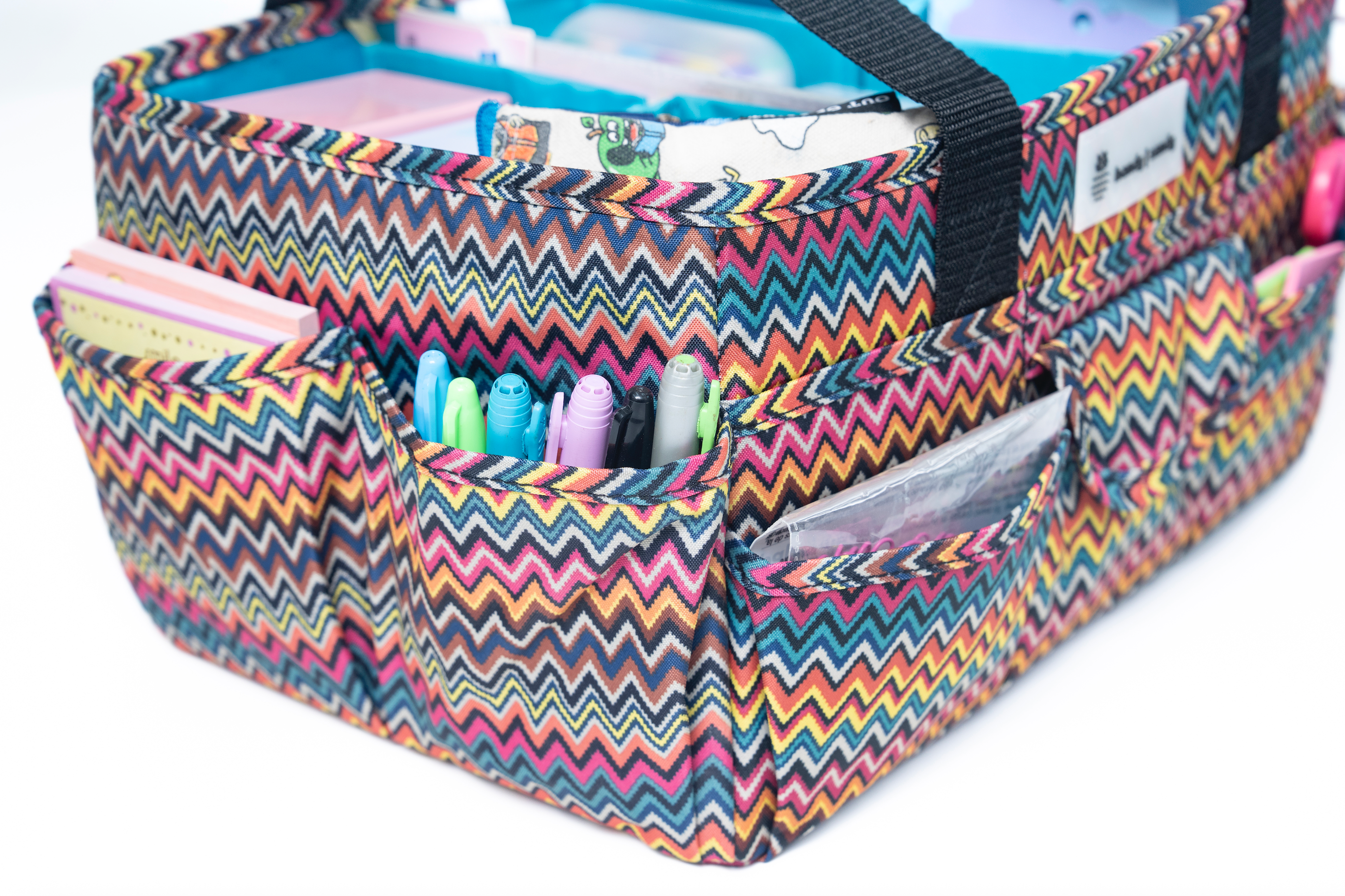 Grab & Go Craft Organizing Tote - Chevron