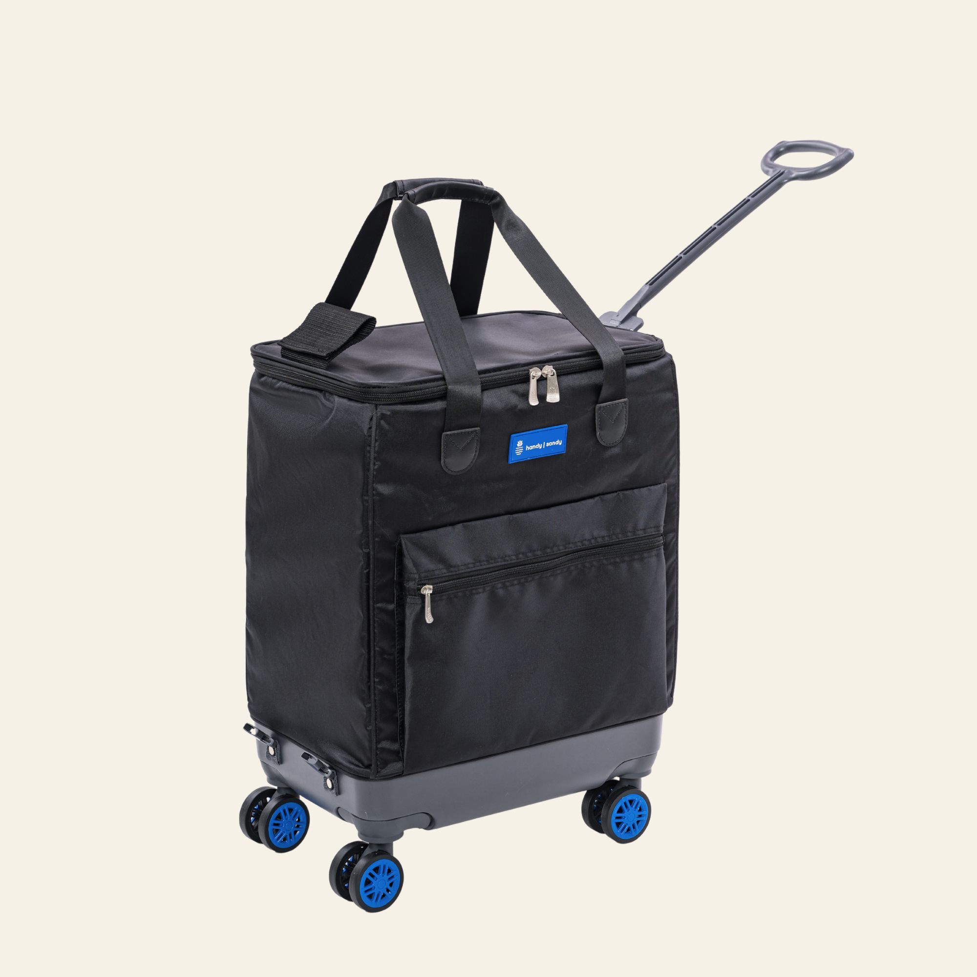 Go Anywhere Roller Tote - Blue