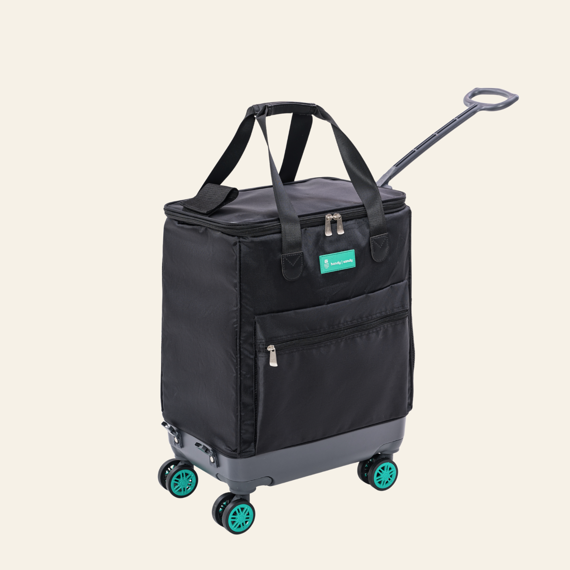 Go Anywhere Roller Tote - Green