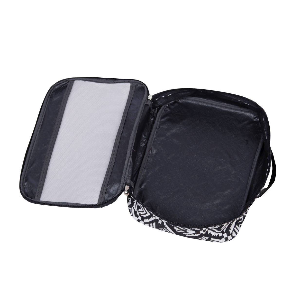 Handy Sandy BASICS 5 PIECE Organizing Packing Cube Set -Black Aztec - handy | sandy