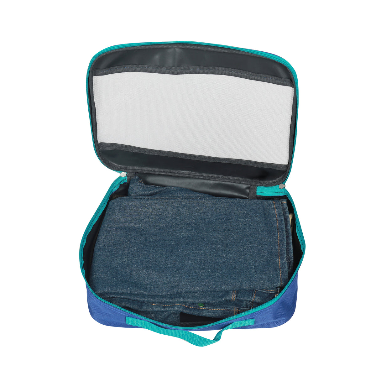 Handy Sandy BASICS 5 PIECE Organizing Packing Cube Set - Navy - handy | sandy