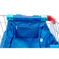 Handy Sandy Reusable Repeat Shopping Universal Cart Bags & Grocery Organizer (Blue) - handy | sandy