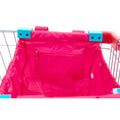 Handy Sandy Reusable Repeat Shopping Universal Cart Bags & Grocery Organizer (Red) - handy | sandy